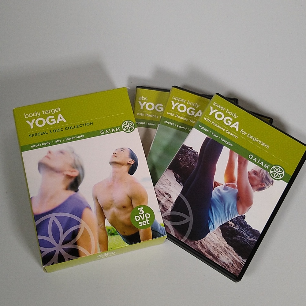 Gaiam Yoga 3 DVD‎ Set